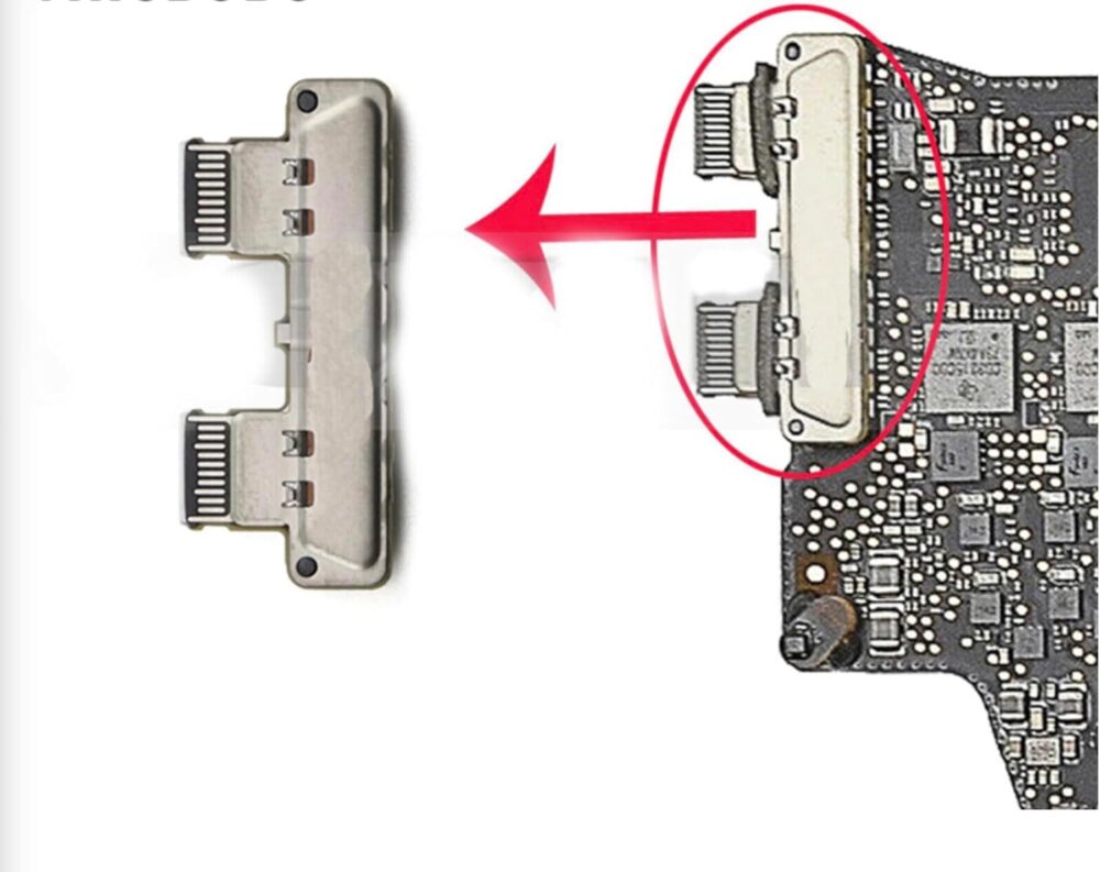 DC Jack Apple Macbook Pro A1708 (L2016-M2017) - Image 4