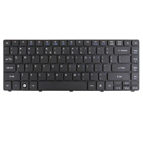 Keyboard Acer Aspire 3810T US Black Frame Without Backlit
