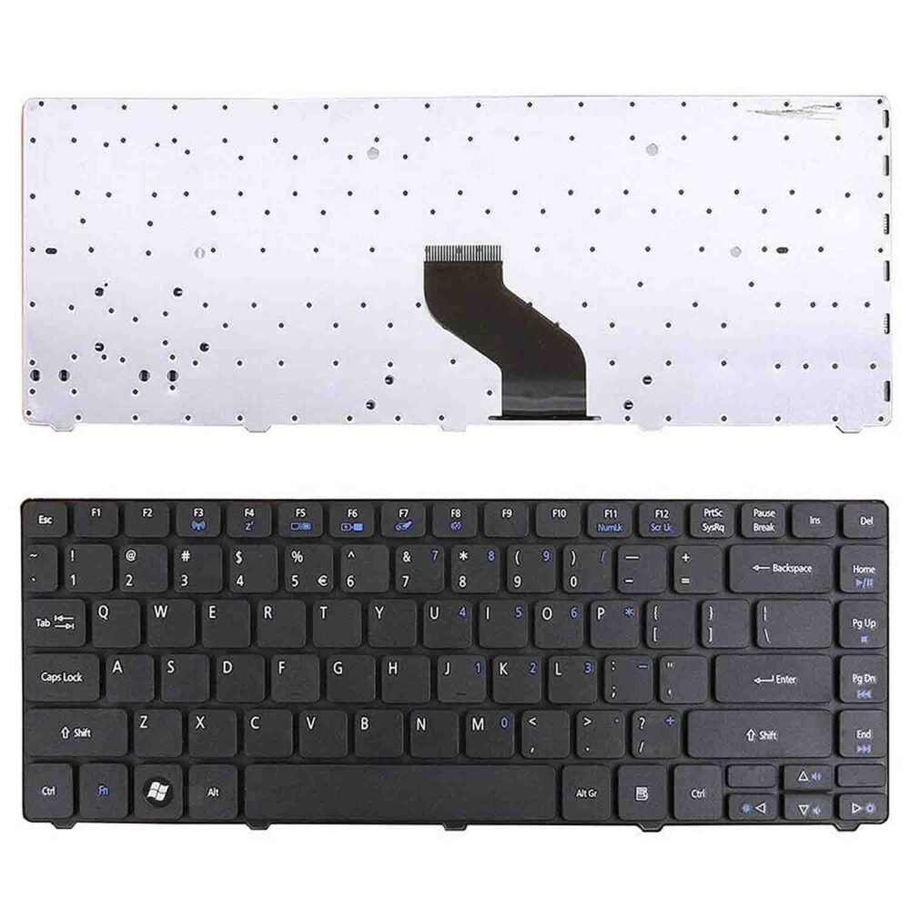 Keyboard Acer Aspire 3810T US Black Frame Without Backlit - Image 3