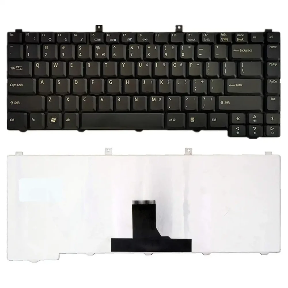 Keyboard Acer Aspire 5500 US Black Frame Without Backlit - Image 3