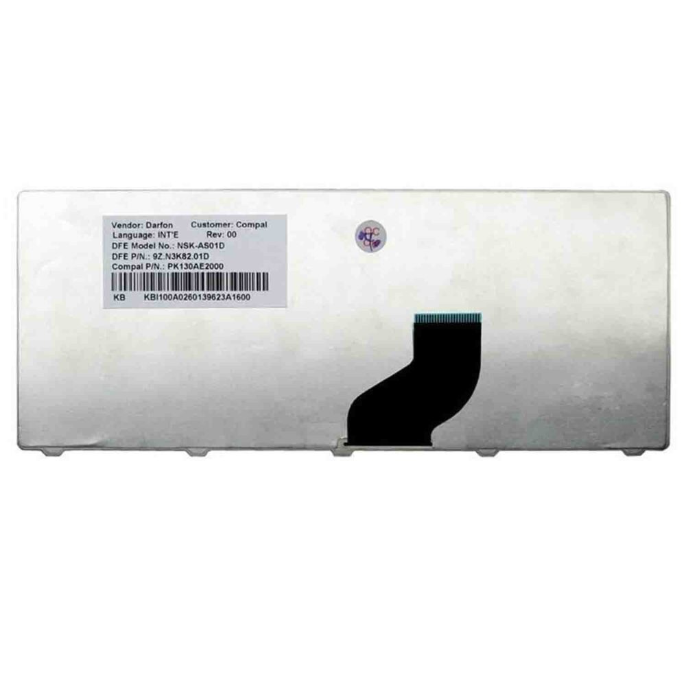 Keyboard Acer Aspire One D255 US Black Frame Without Backlit - Image 2
