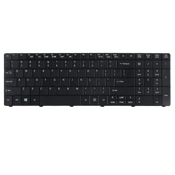Keyboard Acer Aspire E1-571 US Black Frame Without Backlit