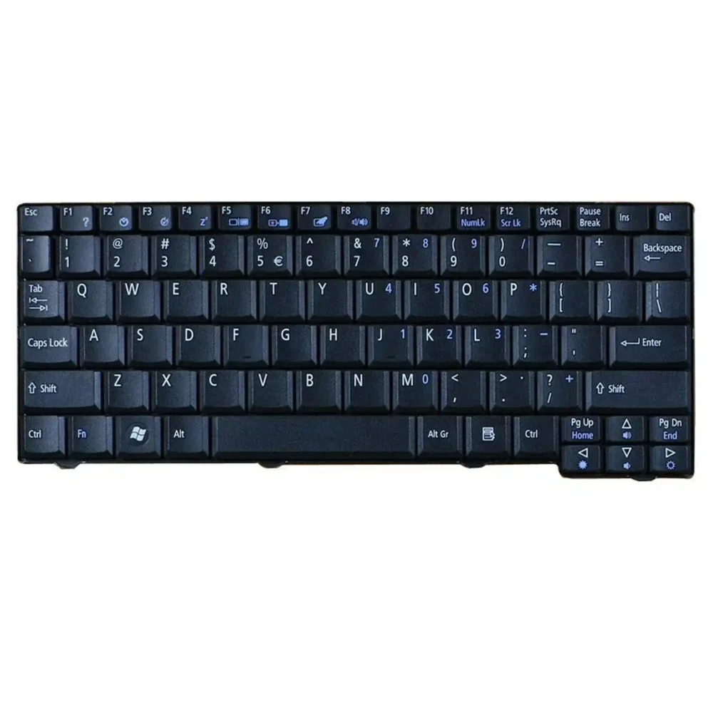 Keyboard Acer Aspire Mini D250 US Black Frame Without Backlit