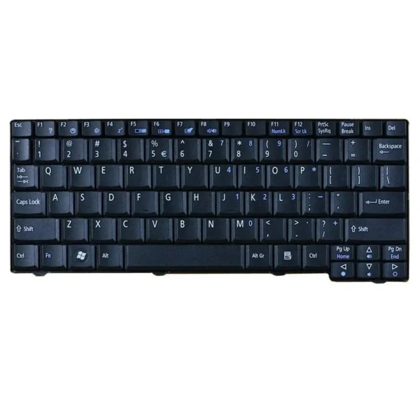 Keyboard Acer Aspire Mini D250 US Black Frame Without Backlit