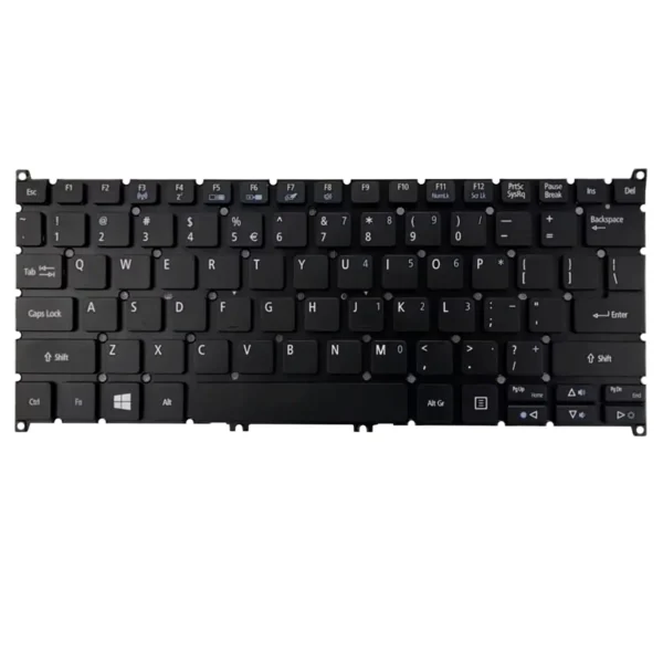 Keyboard Acer Aspire V5-122P US Black Without Frame & Backlit