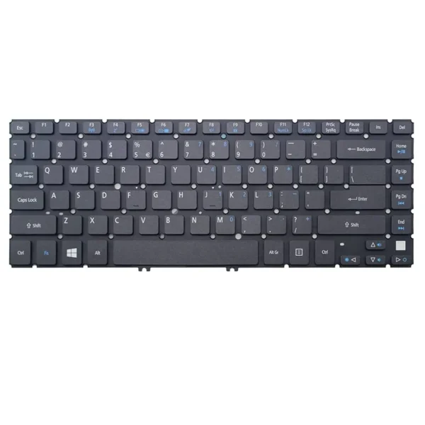 Keyboard Acer Aspire V5-471 US Black Without Frame & Backlit