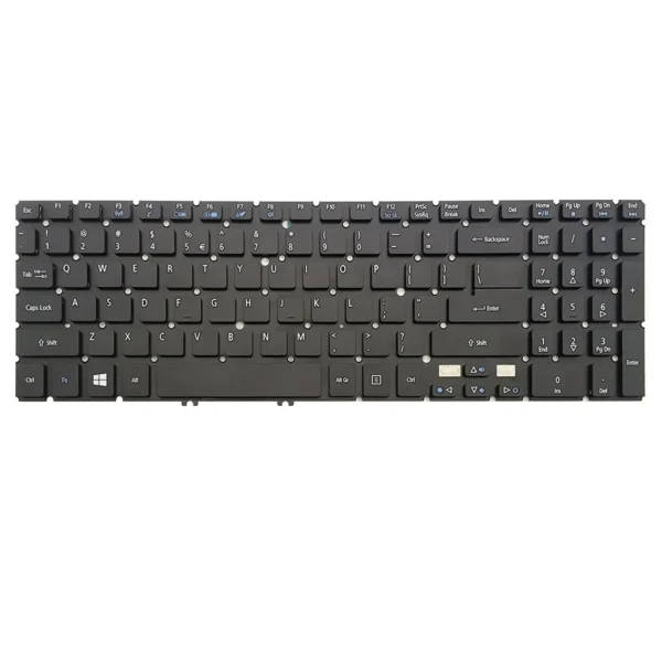 Keyboard Acer Aspire V5-571 US Black Without Frame & Backlit