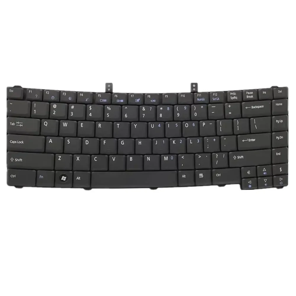 Keyboard Acer TravelMate 4000 US Black Frame Without Backlit