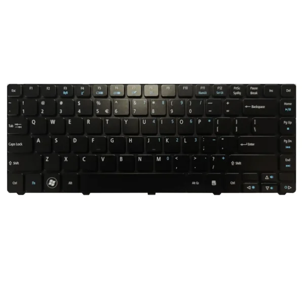 Keyboard Acer Travelmate 8481T US Black Frame Without Backlit