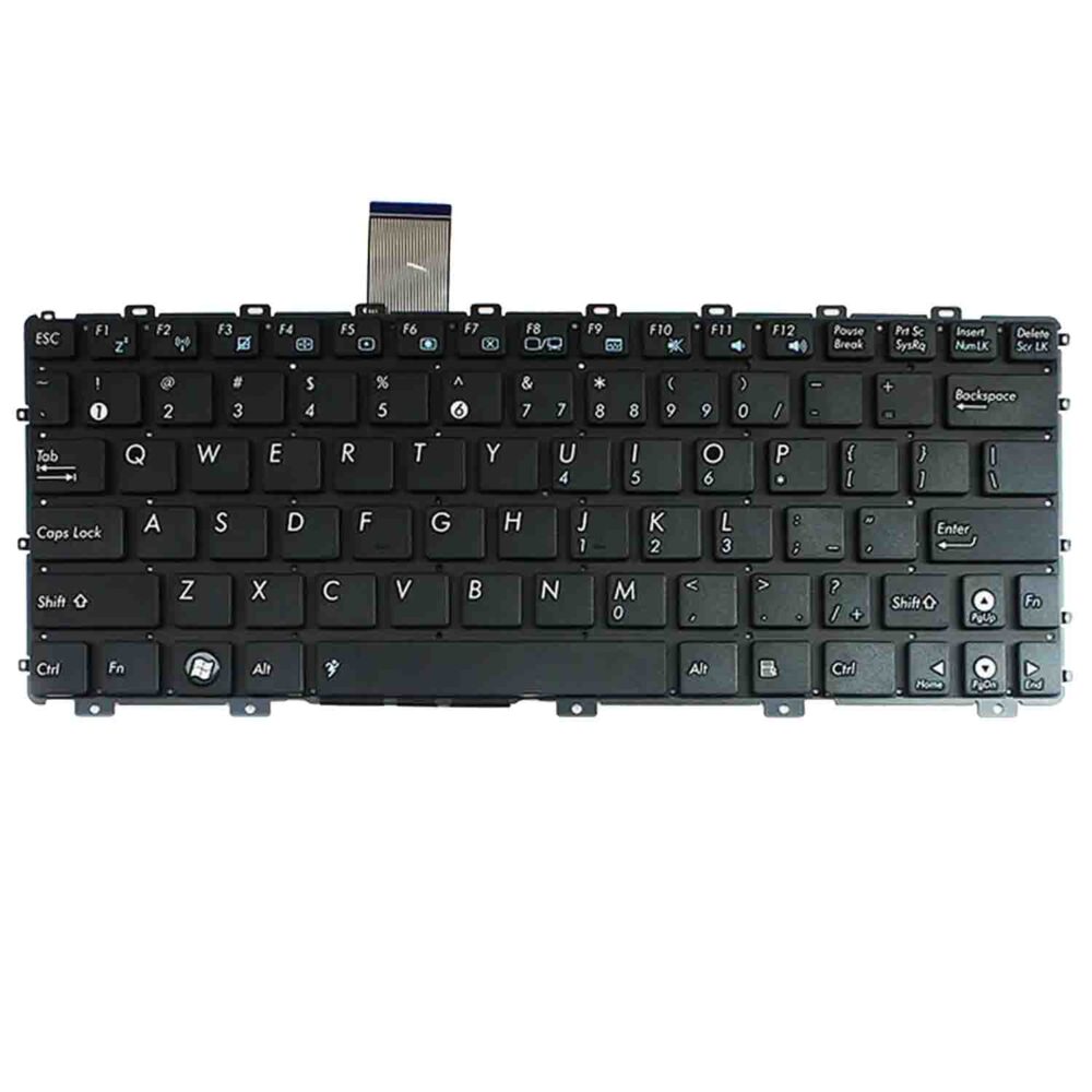 Keyboard Asus EeePC 1015 US Black Without Frame & Backlit