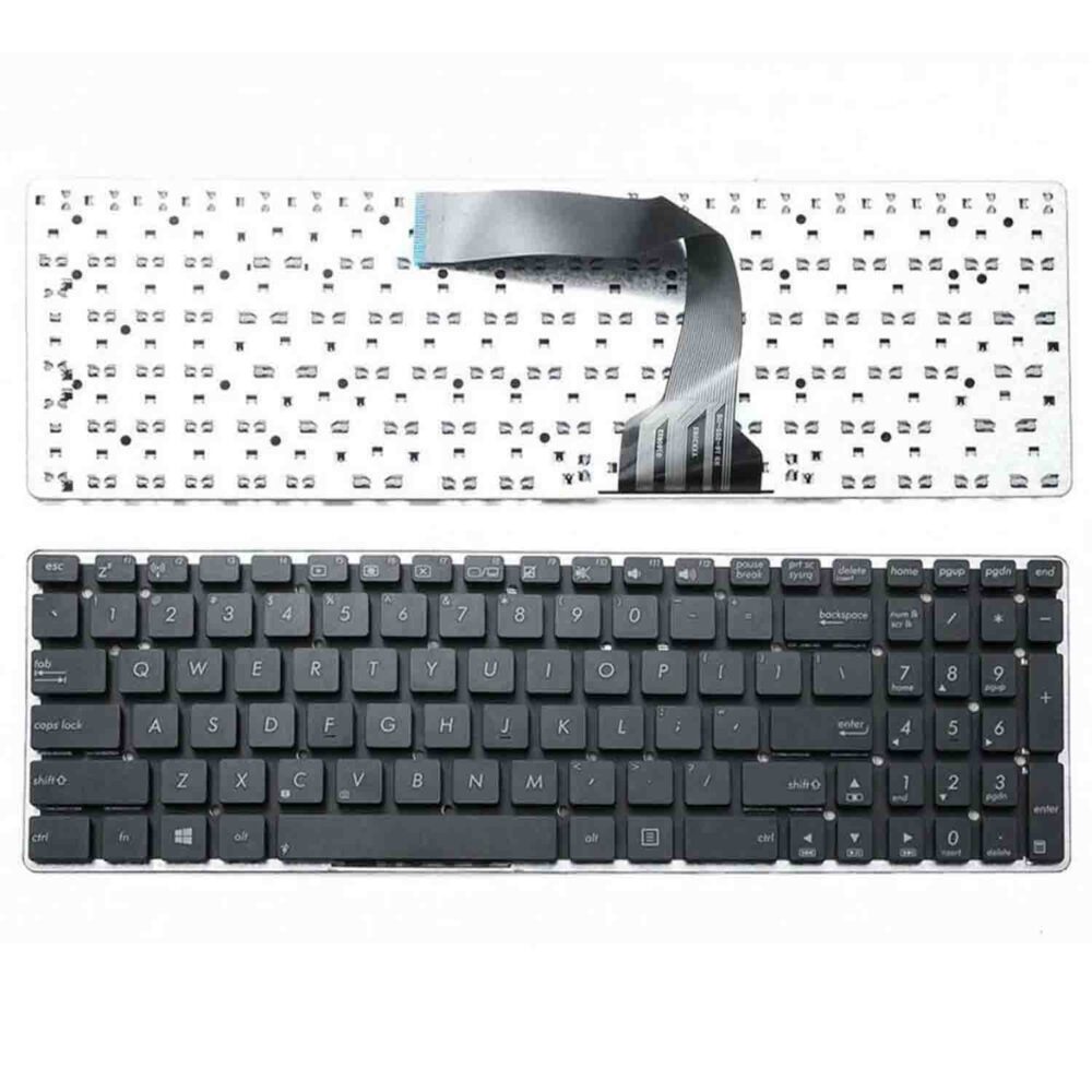 Keyboard Asus K55 US Black Without Frame & Backlit - Image 3
