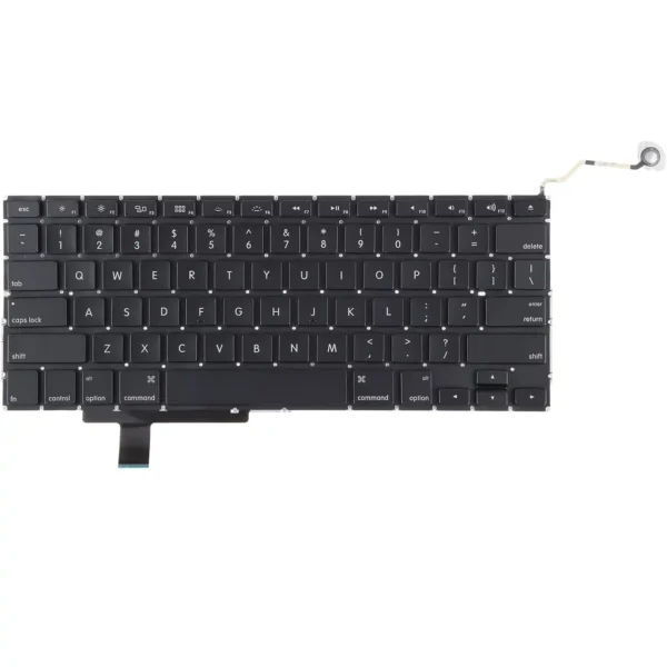 Keyboard Apple MacBook A1297 US Black Without Frame & Backlit