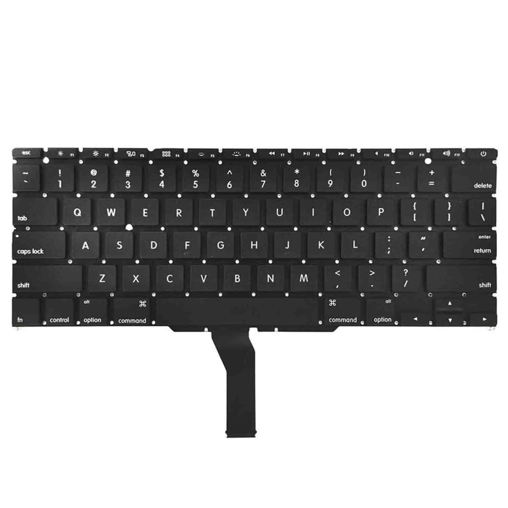Keyboard Apple MacBook Air A1370 US Black Without Frame & Backlit