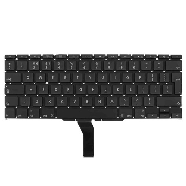 Keyboard Apple MacBook Air A1370 UK Black Without Frame & Backlit