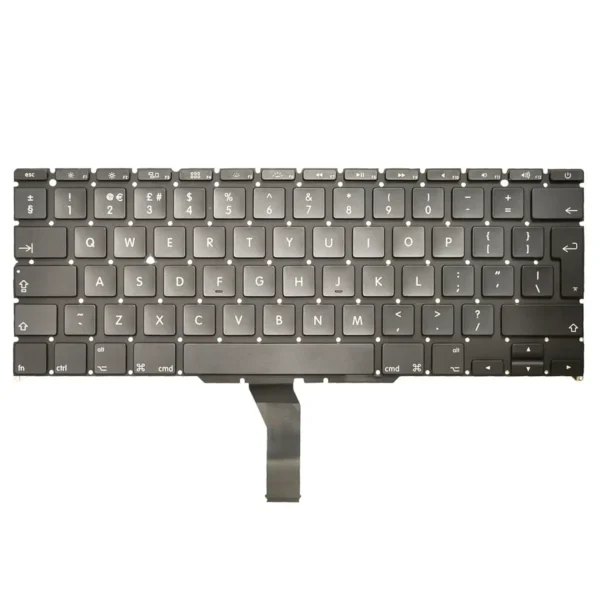 Keyboard Apple MacBook Air A1370 UK Black Without Frame & Backlit
