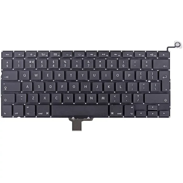 Keyboard Apple MacBook Pro A1278 UK Black Without Frame & Backlit