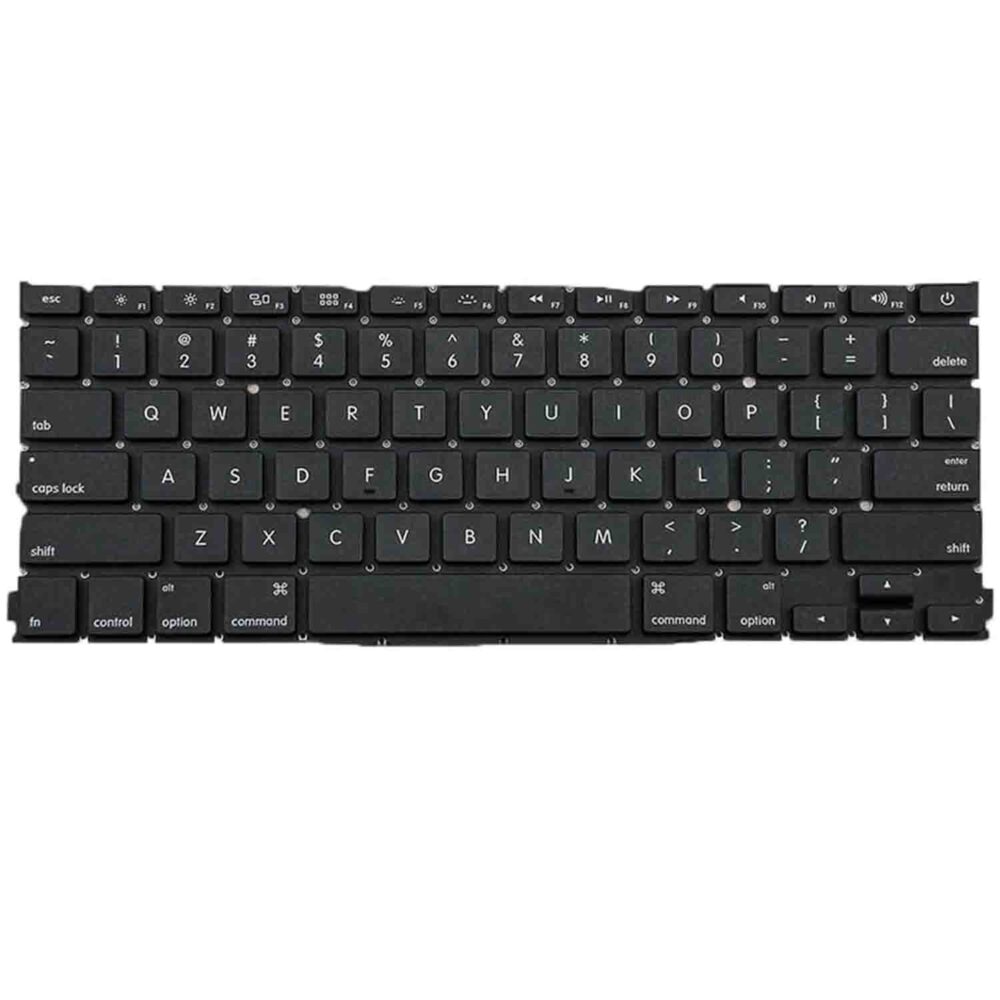 Keyboard Apple MacBook Pro A1425 US Black Without Frame & Backlit