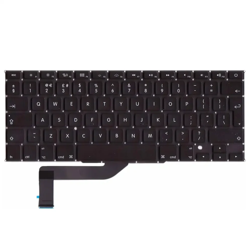Keyboard Apple MacBook Pro A1398 UK Black Without Frame & Backlit