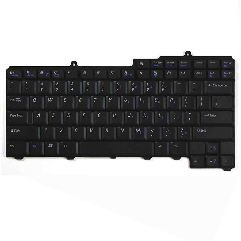 Keyboard Dell Inspiron 1300 US Black Frame Without Backlit