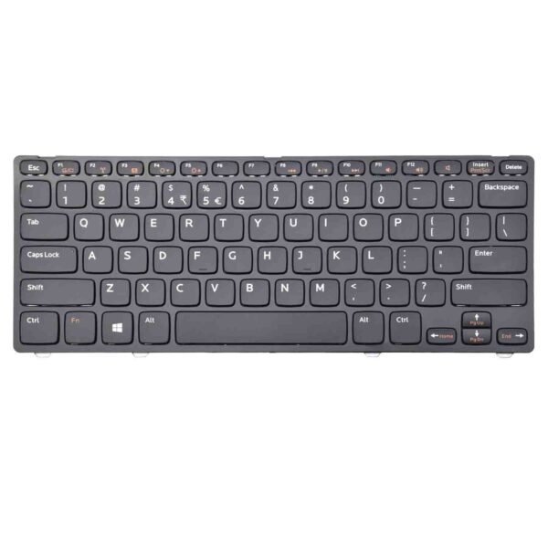 Keyboard Dell Inspiron 14z 5423 US Black Frame Without Backlit
