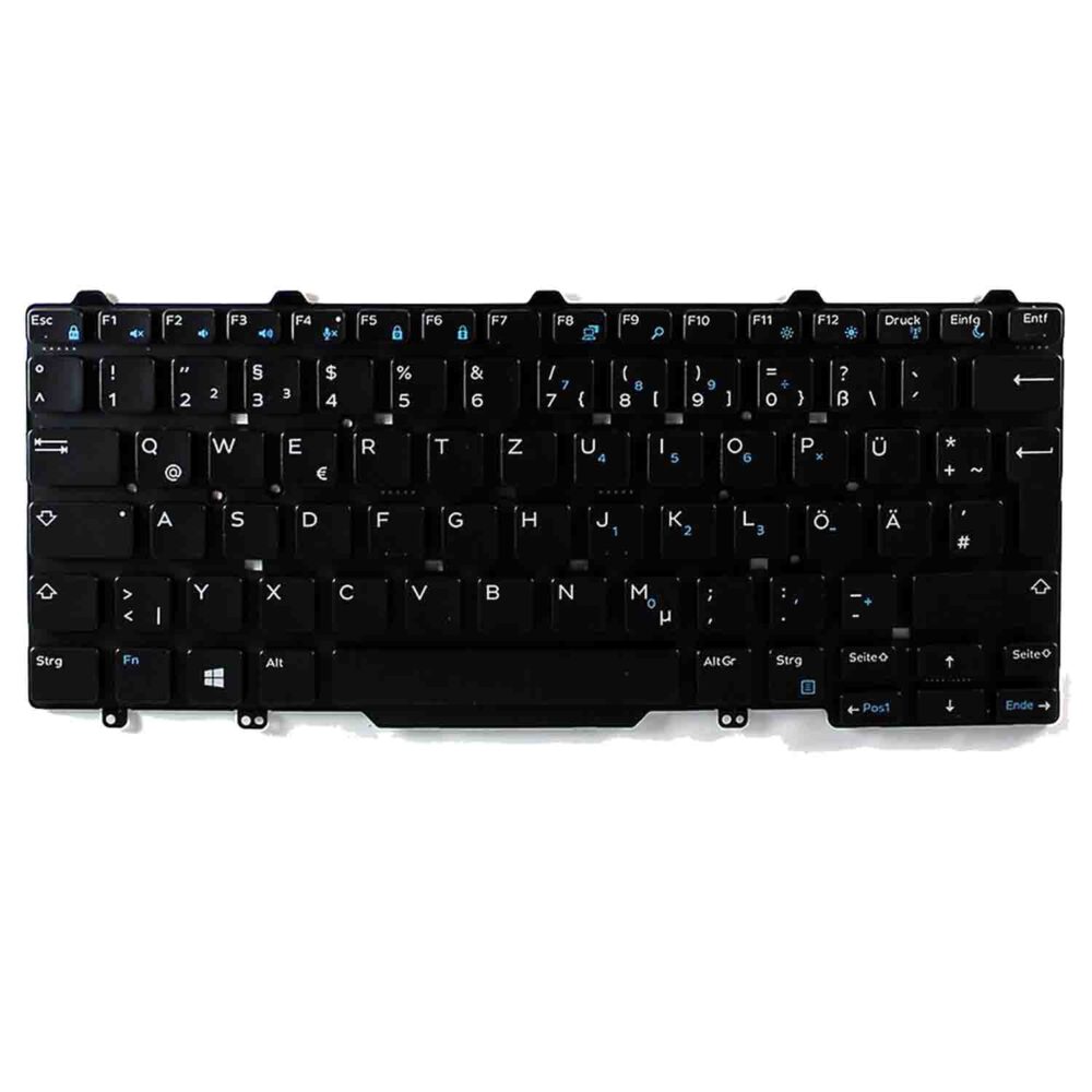 Keyboard Dell Latitude 3340 UK Black Without Pointer & Backlit