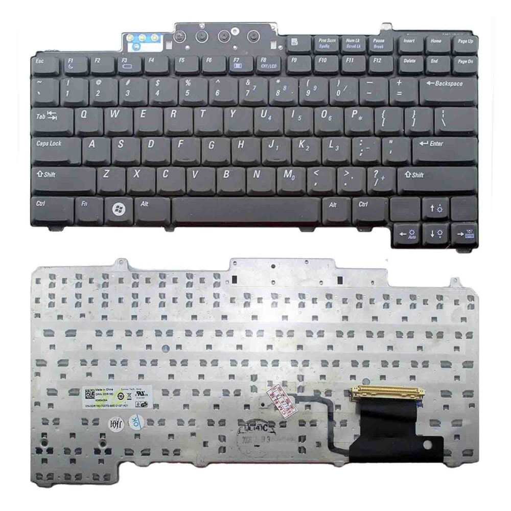 Keyboard Dell Latitude D620 US Black Frame - Image 3