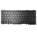 Keyboard Dell Latitude E7270 UK Black Without Backlit