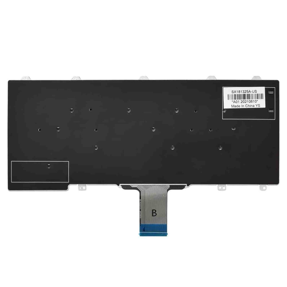 Keyboard Dell Latitude E7270 UK Black Without Backlit - Image 2