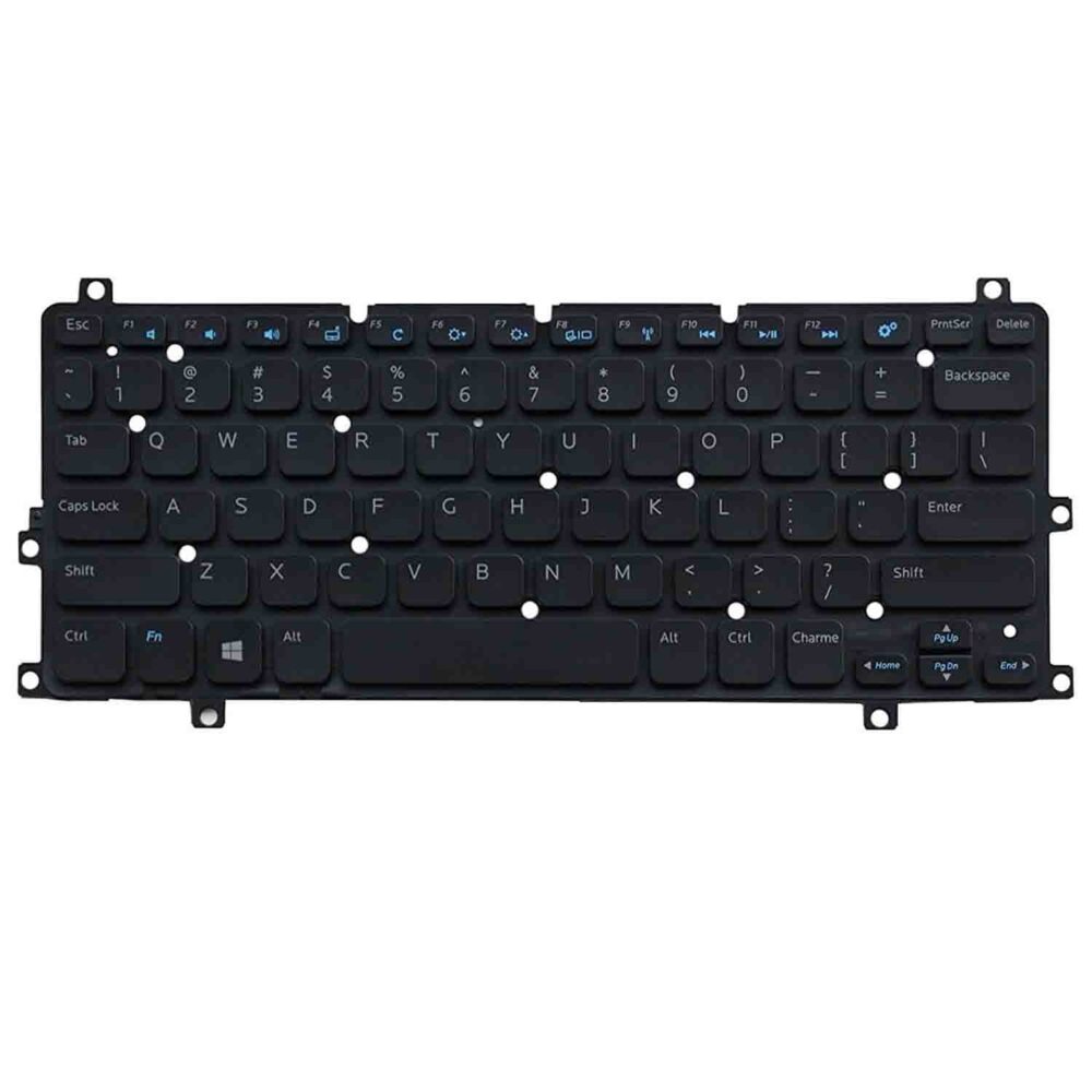 Keyboard Dell Inspiron 11 3157 US Black With Backlit