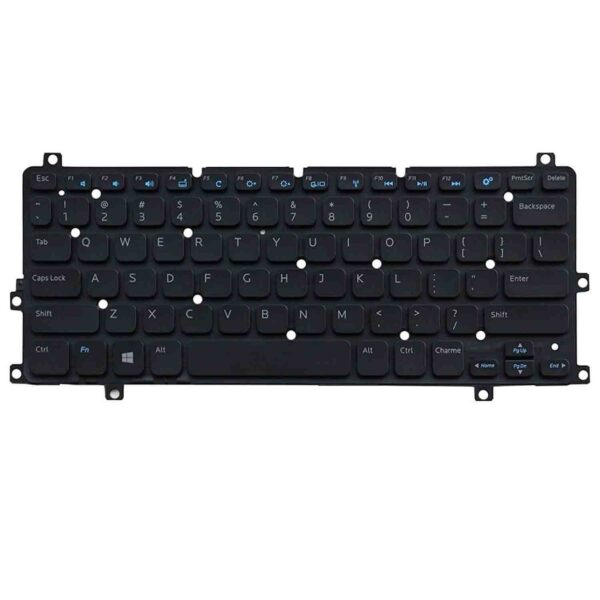 Keyboard Dell Inspiron 11 3157 US Black With Backlit