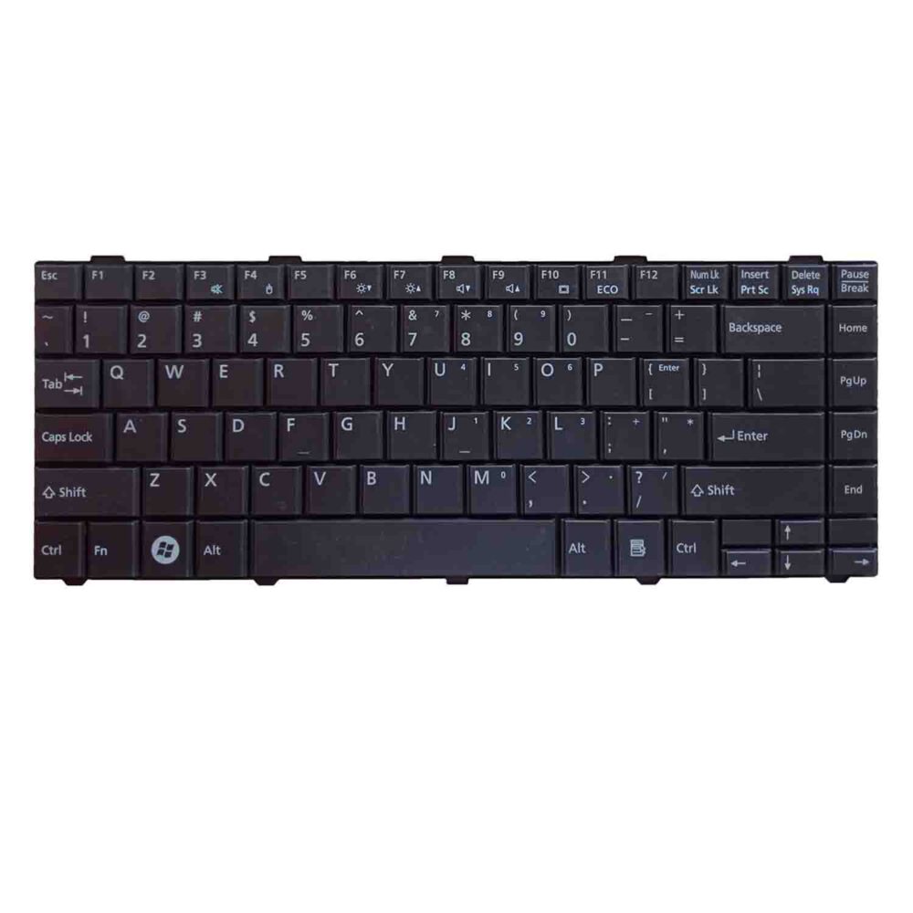 Keyboard Fujitsu Lifebook LH530 US Black Frame Without Backlit