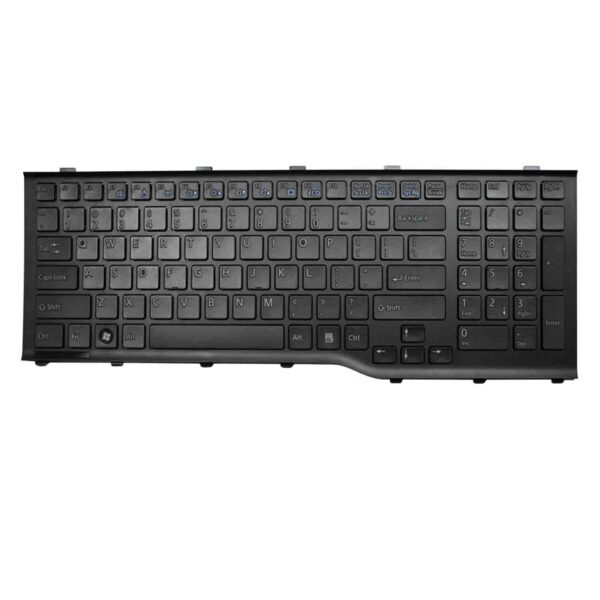 Keyboard Fujitsu Lifebook A555 US Black Frame Without Backlit