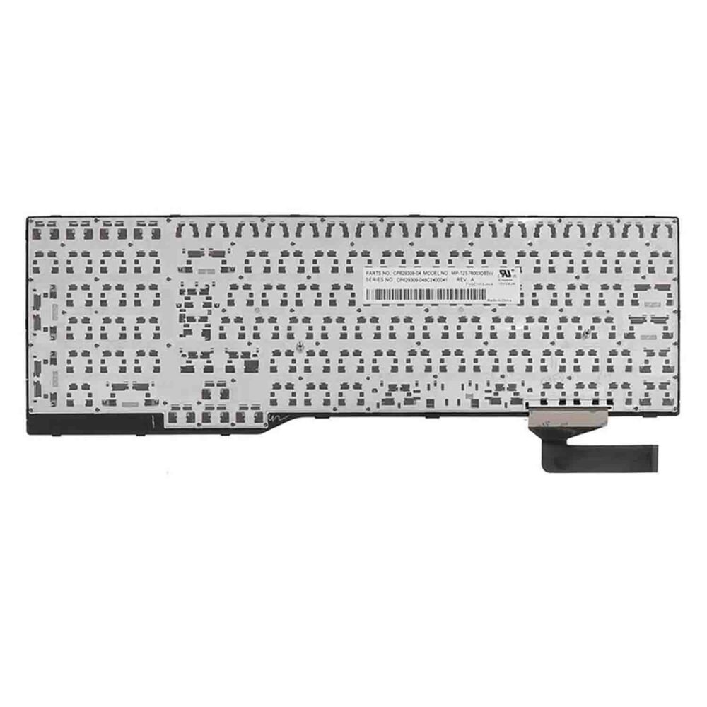 Keyboard Fujitsu Lifebook A555 US Black Frame Without Backlit - Image 2