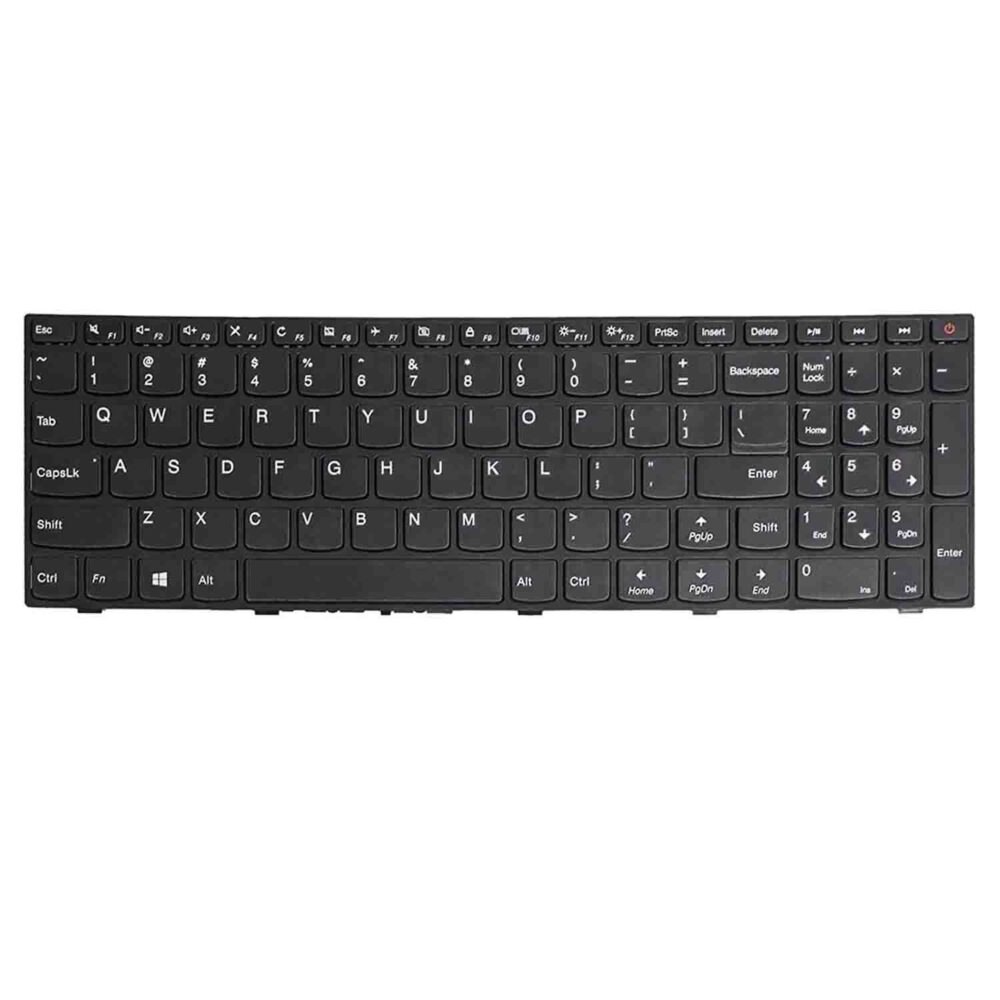 Keyboard Lenovo IdeaPad 110-15ISK US Black Without Backlit