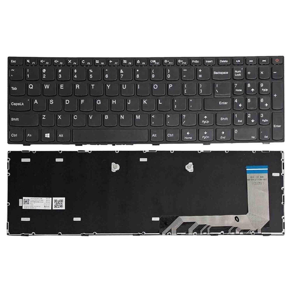 Keyboard Lenovo IdeaPad 110-15ISK US Black Without Backlit - Image 3