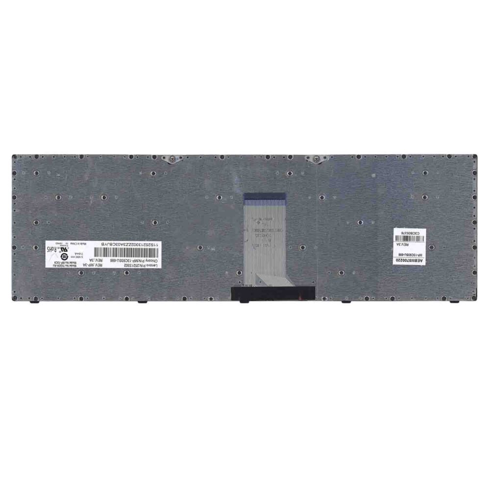Keyboard Lenovo IdeaPad B5400 US Black Frame Without Backlit - Image 2
