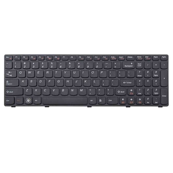Keyboard Lenovo B570 US Black Frame Without Backlit