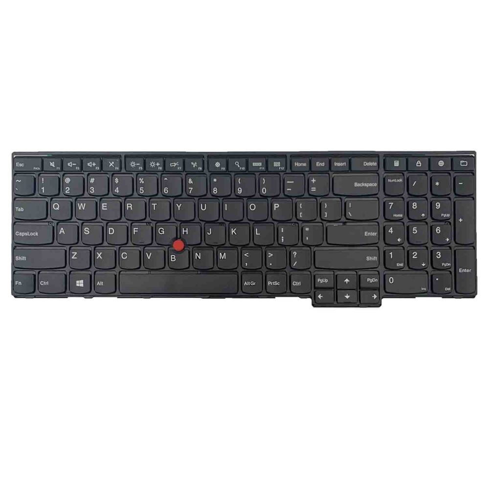 Keyboard Lenovo ThinkPad E540 US Black Frame With Pointer