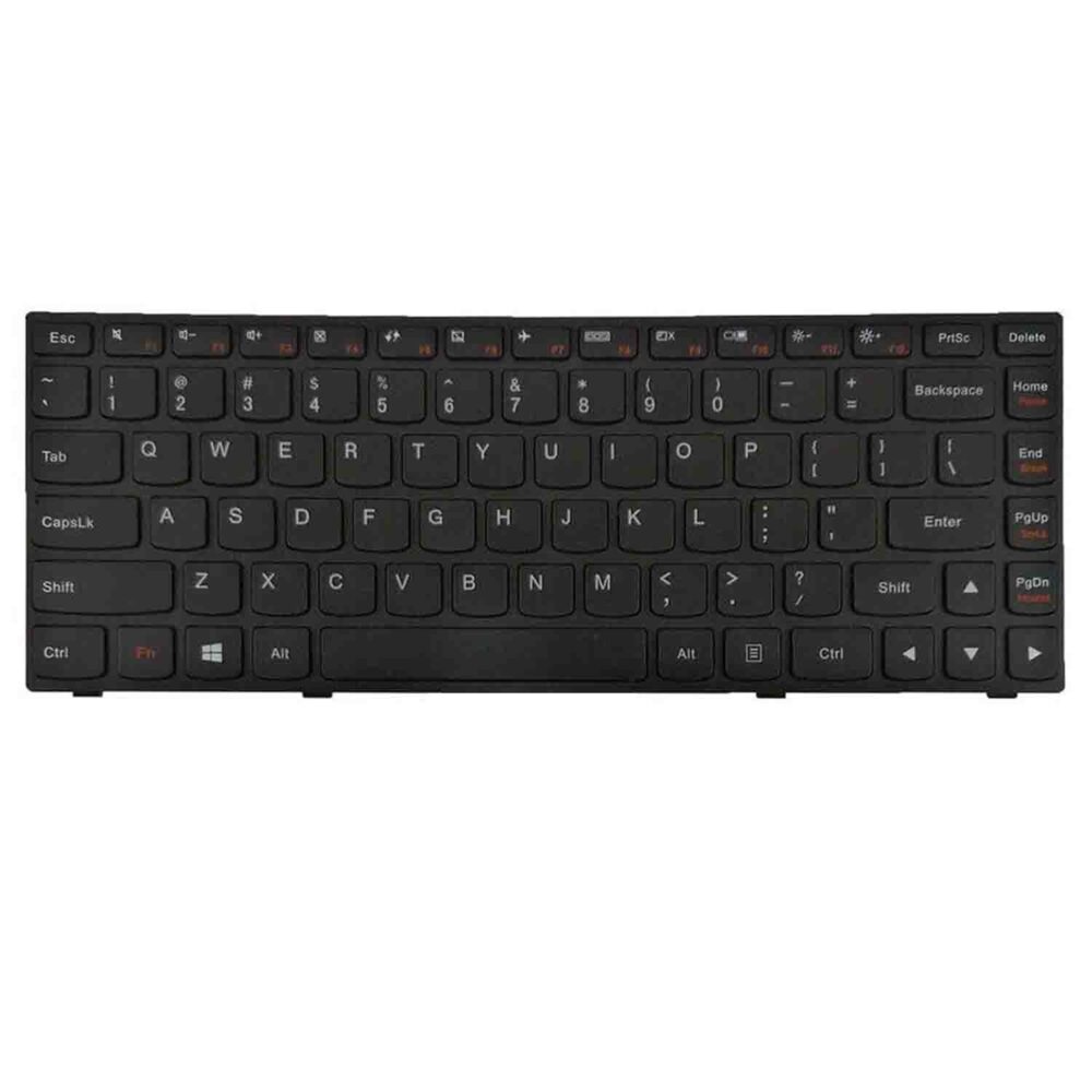 Keyboard Lenovo IdeaPad G40-70 US Black Frame Without Backlit