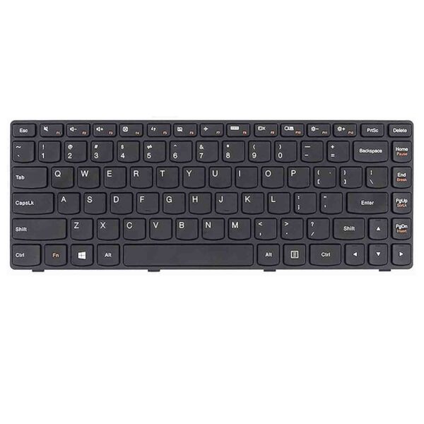 Keyboard Lenovo IdeaPad G470 US Black Frame Without Backlit