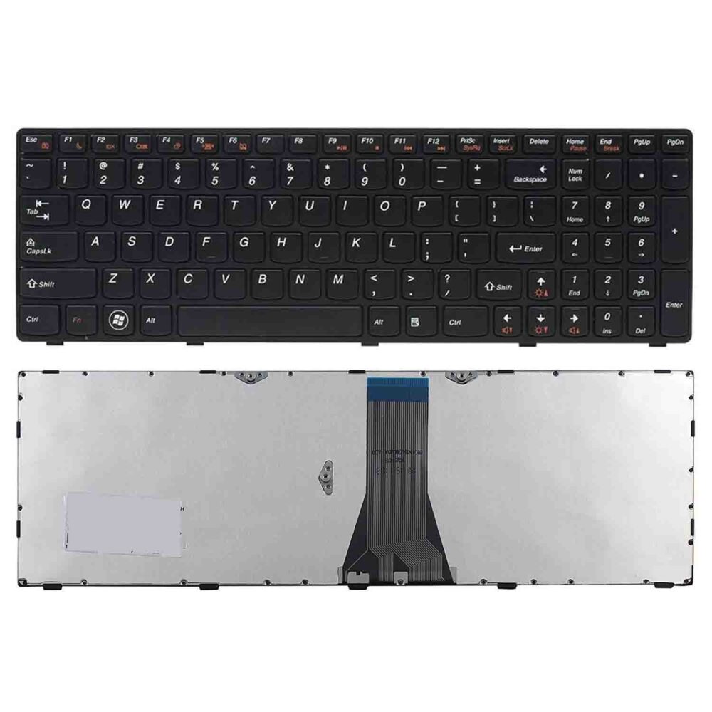 Keyboard Lenovo IdeaPad G50-70 US Black Frame Without Backlit - Image 3