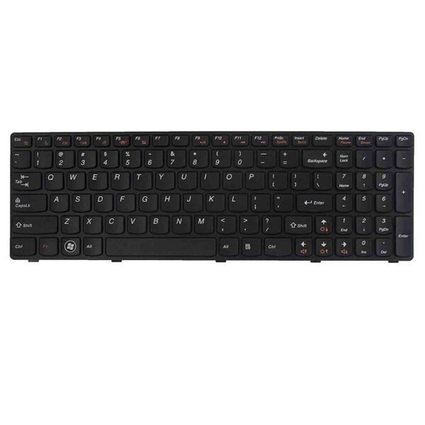 Keyboard Lenovo IdeaPad G560 US Black Frame Without Backlit