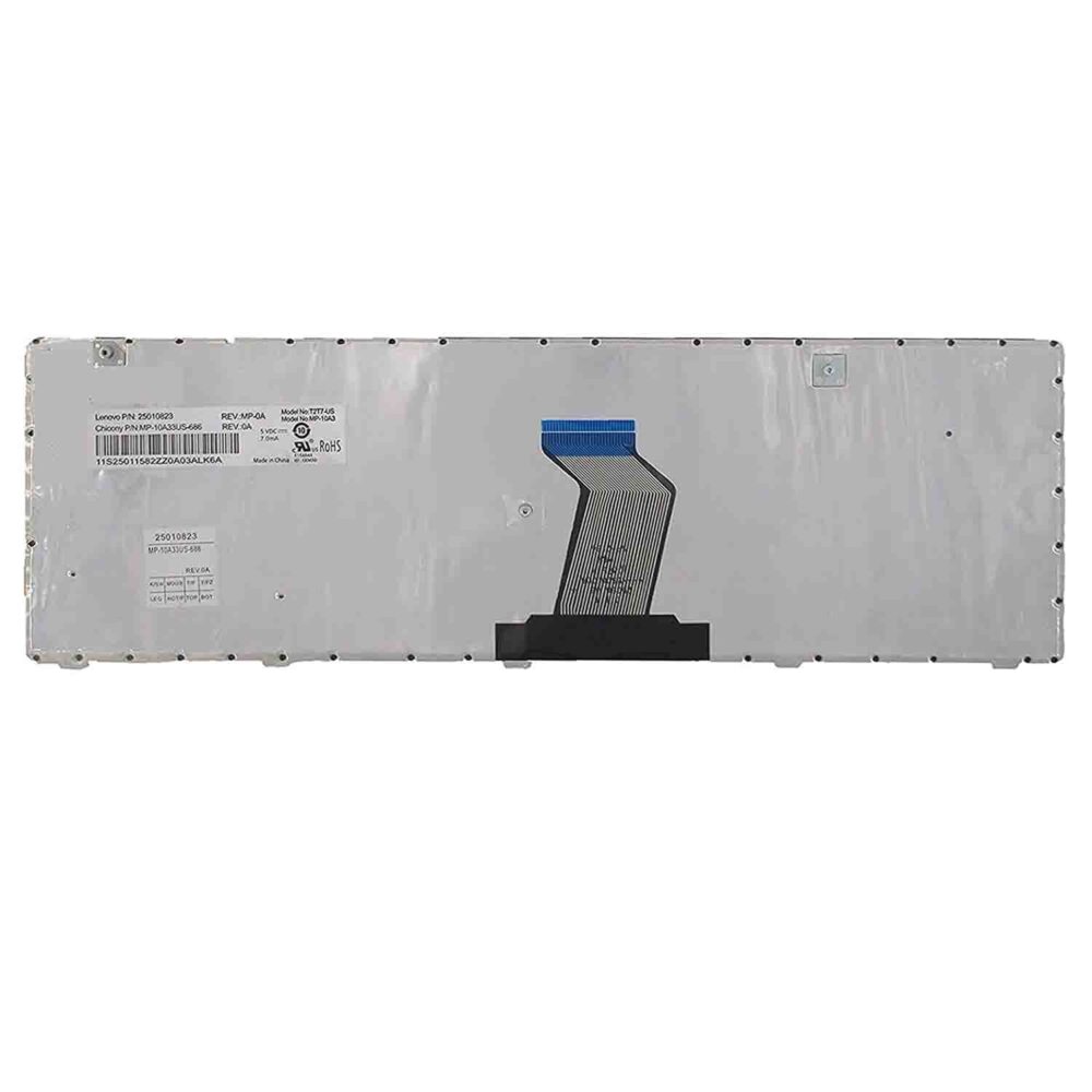 Keyboard Lenovo IdeaPad G560 US Black Frame Without Backlit - Image 2