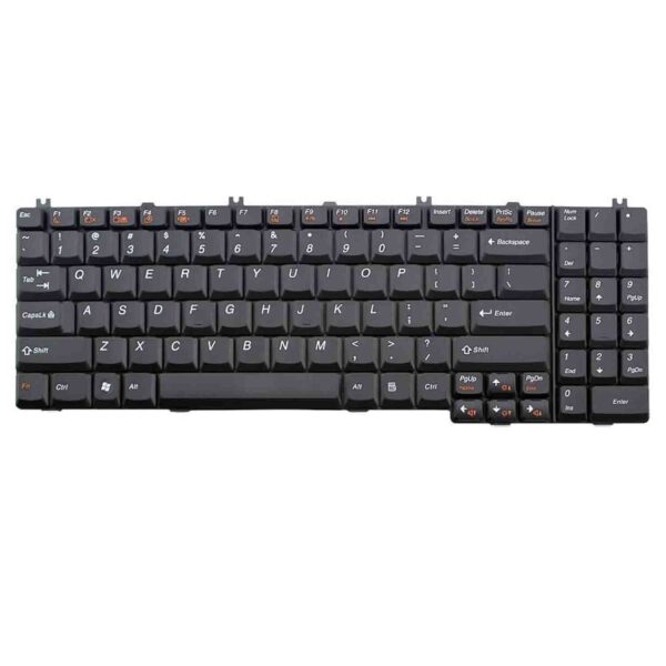 Keyboard Lenovo IdeaPad G550 US Black Frame Without Backlit
