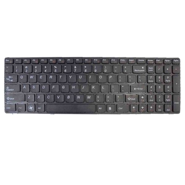 Keyboard Lenovo IdeaPad G570 US Black Frame Without Backlit