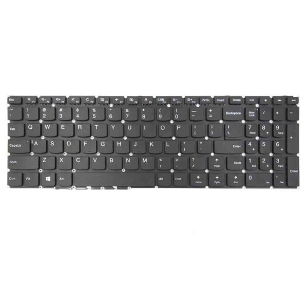 Keyboard Lenovo IdeaPad 310-15ISK US Black Without Power Button