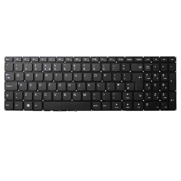 Keyboard Lenovo IdeaPad 310-15ISK UK Black Without Power Button