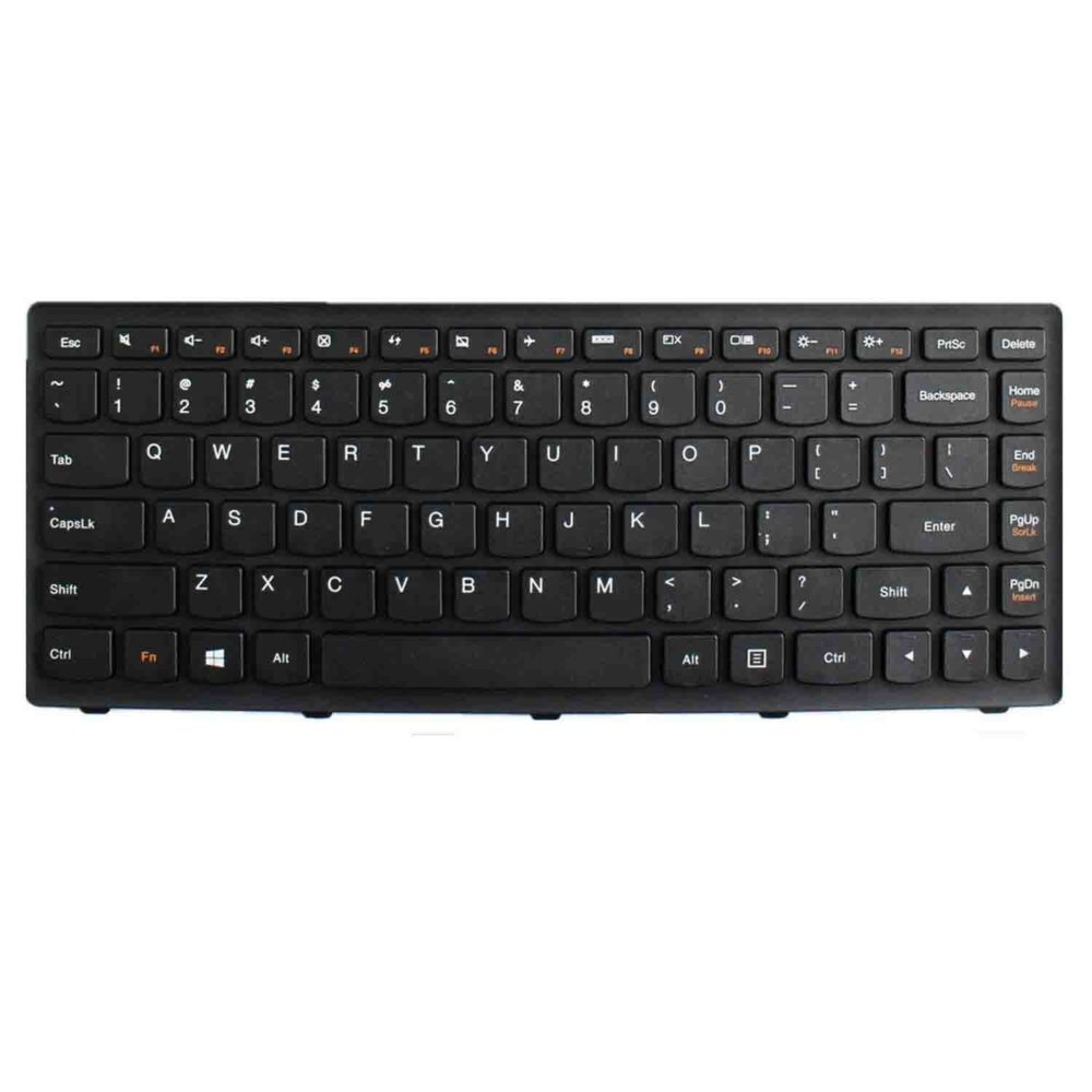 Keyboard Lenovo IdeaPad 14 Flex 20308 US Black Frame Without Backlit