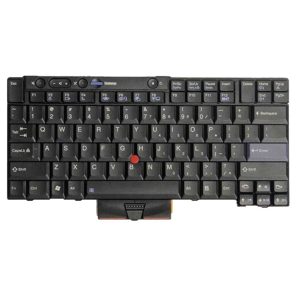 Keyboard Lenovo ThinkPad T410 US Black Frame With Pointer