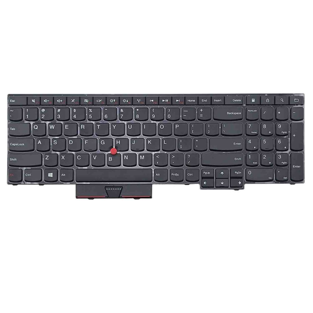 Keyboard Lenovo ThinkPad E530 US Black Frame With Pointer
